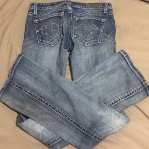 Rerock for express boot cut jeans